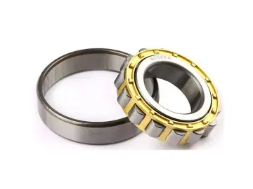 NJ208 Cylindrical Roller Bearing 40*80*18  Steel Stamping/non-metallic Materials Cage Metallurgical mines